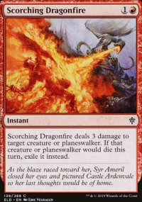 Scorching Dragonfire - Throne of Eldraine