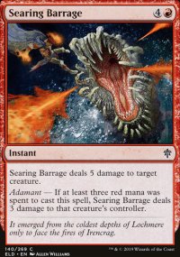 Searing Barrage - Throne of Eldraine