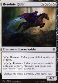 Resolute Rider - Throne of Eldraine