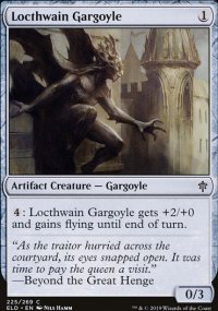 Locthwain Gargoyle - Throne of Eldraine