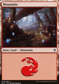 Mountain 3 - Throne of Eldraine