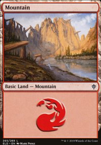 Mountain 4 - Throne of Eldraine