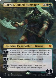 Garruk, Cursed Huntsman 2 - Throne of Eldraine