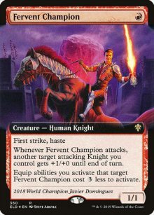 Fervent Champion 2 - Throne of Eldraine