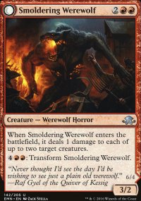 Smoldering Werewolf - Eldritch Moon