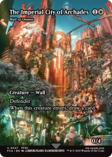 Wall of Omens - Final Fantasy - Through the Ages