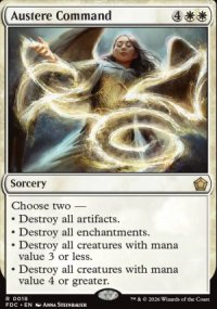 Austere Command - Foundations: Commander