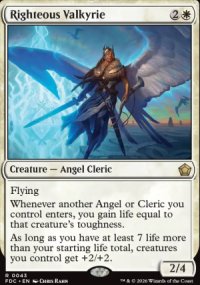 Righteous Valkyrie - Foundations: Commander