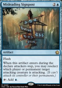 Misleading Signpost - Foundations: Commander