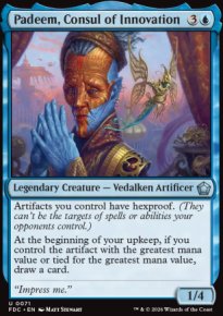 Padeem, Consul of Innovation - Foundations: Commander