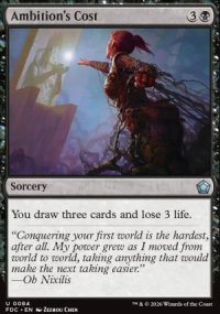 Ambition's Cost - Foundations: Commander