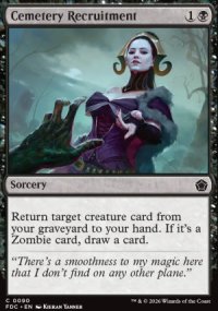 Cemetery Recruitment - Foundations: Commander