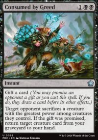Consumed by Greed - Foundations: Commander