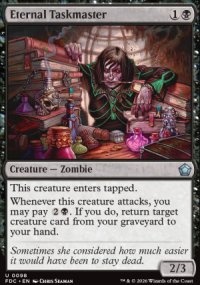 Eternal Taskmaster - Foundations: Commander
