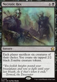 Necrotic Hex - Foundations: Commander