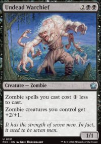Undead Warchief - Foundations: Commander