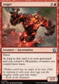 Anger - Foundations: Commander