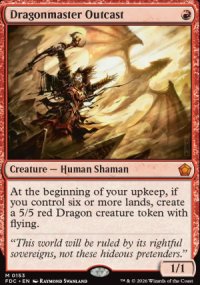 Dragonmaster Outcast - Foundations: Commander