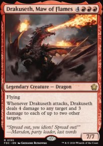 Drakuseth, Maw of Flames - Foundations: Commander