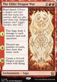 The Elder Dragon War - Foundations: Commander