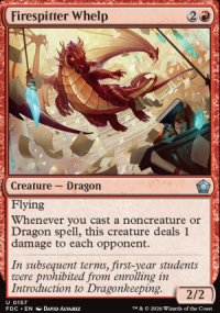 Firespitter Whelp - Foundations: Commander