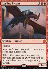 Leyline Tyrant - Foundations: Commander