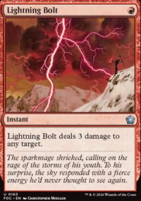 Lightning Bolt - Foundations: Commander