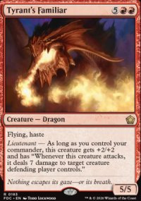 Tyrant's Familiar - Foundations: Commander
