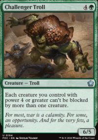 Challenger Troll - Foundations: Commander