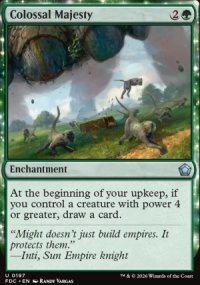 Colossal Majesty - Foundations: Commander