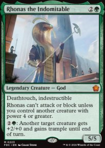 Rhonas the Indomitable - Foundations: Commander