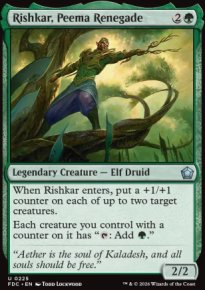 Rishkar, Peema Renegade - Foundations: Commander