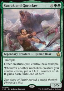 Surrak and Goreclaw - Foundations: Commander