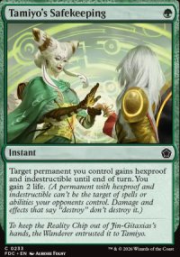 Tamiyo's Safekeeping - Foundations: Commander