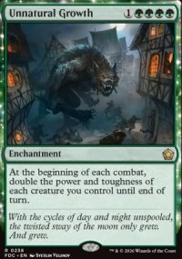Unnatural Growth - Foundations: Commander