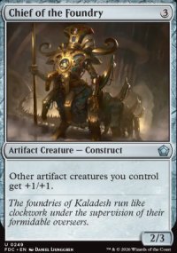 Chief of the Foundry - Foundations: Commander