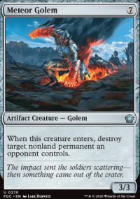 Meteor Golem - Foundations: Commander
