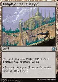 Temple of the False God - Foundations: Commander