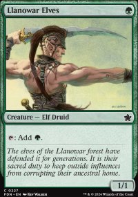 Llanowar Elves - Foundations