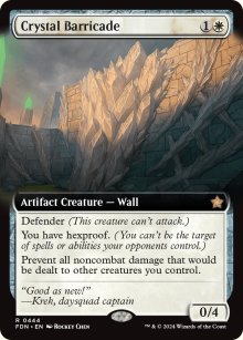 Crystal Barricade - Foundations