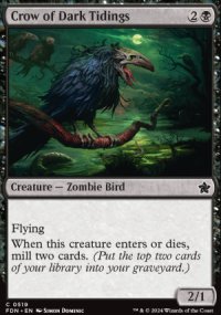 Crow of Dark Tidings - Foundations