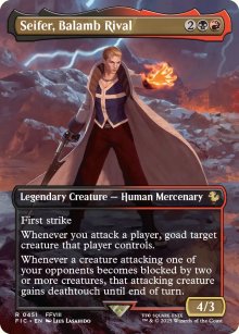 Seifer, Balamb Rival - Final Fantasy Commander Decks