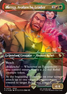 Barret, Avalanche Leader 3 - Final Fantasy Commander Decks