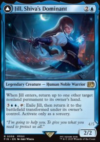 Jill, Shiva's Dominant - Final Fantasy
