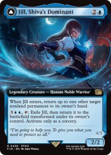 Jill, Shiva's Dominant - Final Fantasy