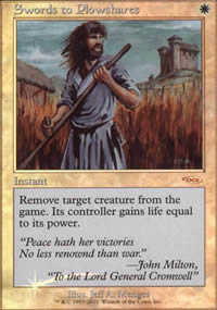 Swords to Plowshares - FNM Promos