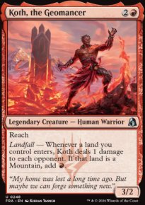 Koth, the Geomancer - Reality Fracture