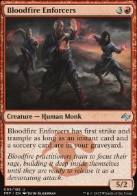 Bloodfire Enforcers - Fate Reforged