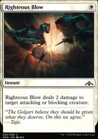 Righteous Blow - Guilds of Ravnica