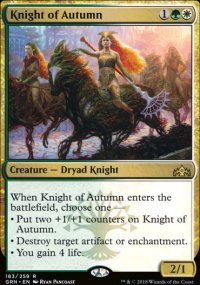 Knight of Autumn - Guilds of Ravnica